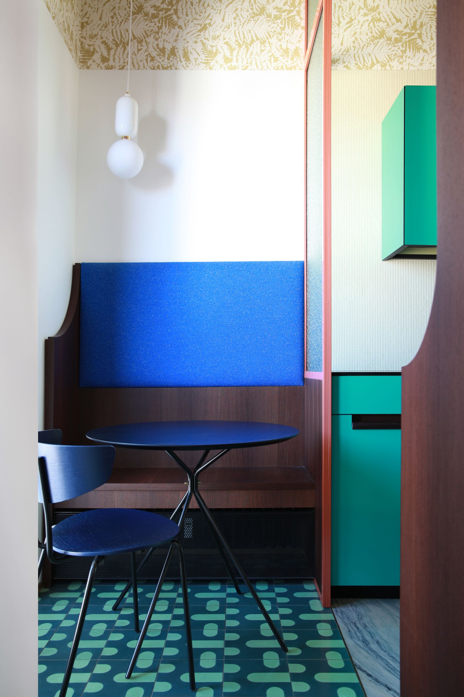 A small color block space