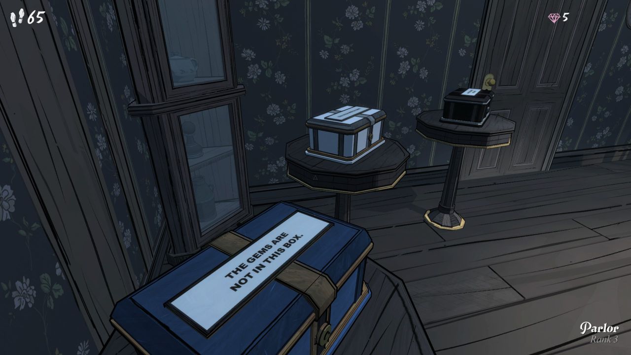 A room in a mansion