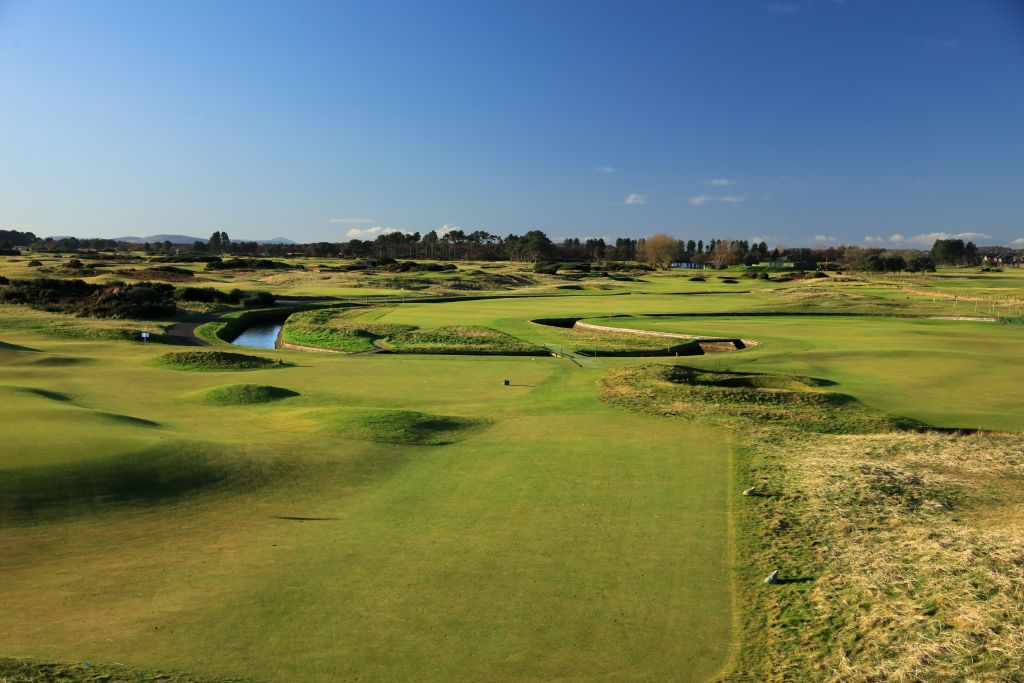 Carnoustie 17th hole pictured