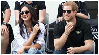 Meghan Markle and Prince Harry attend wheelchair tennis on day 3 of the Invictus Games Toronto 2017 on September 25, 2017 in Toronto, Canada. The Games use the power of sport to inspire recovery, support rehabilitation and generate a wider understanding and respect for the Armed Forces