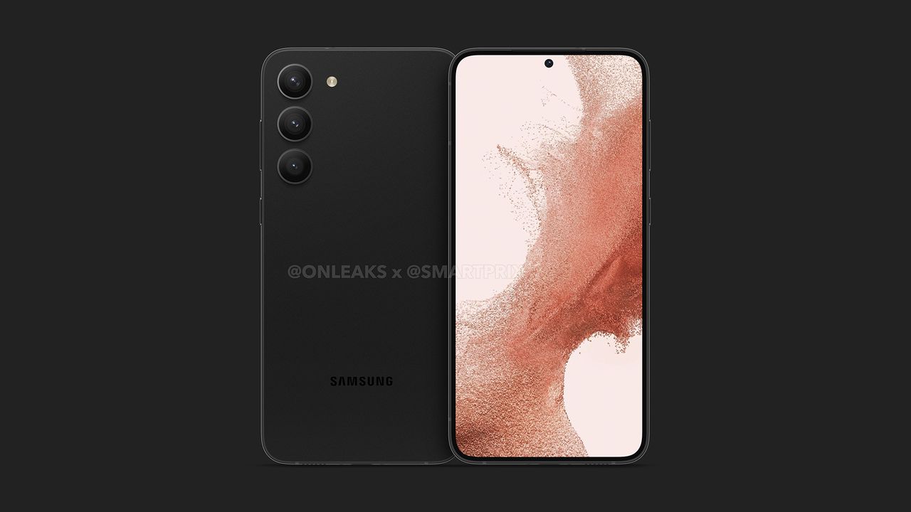 Samsung Galaxy S23 Plus renders