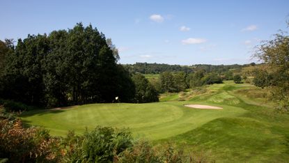 Pleasington Golf Club golf hole pictured