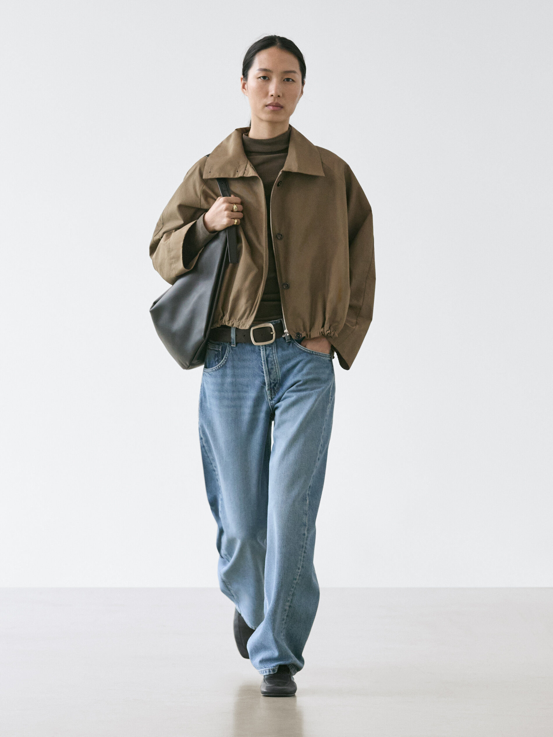 High Neck Bomber Jacket