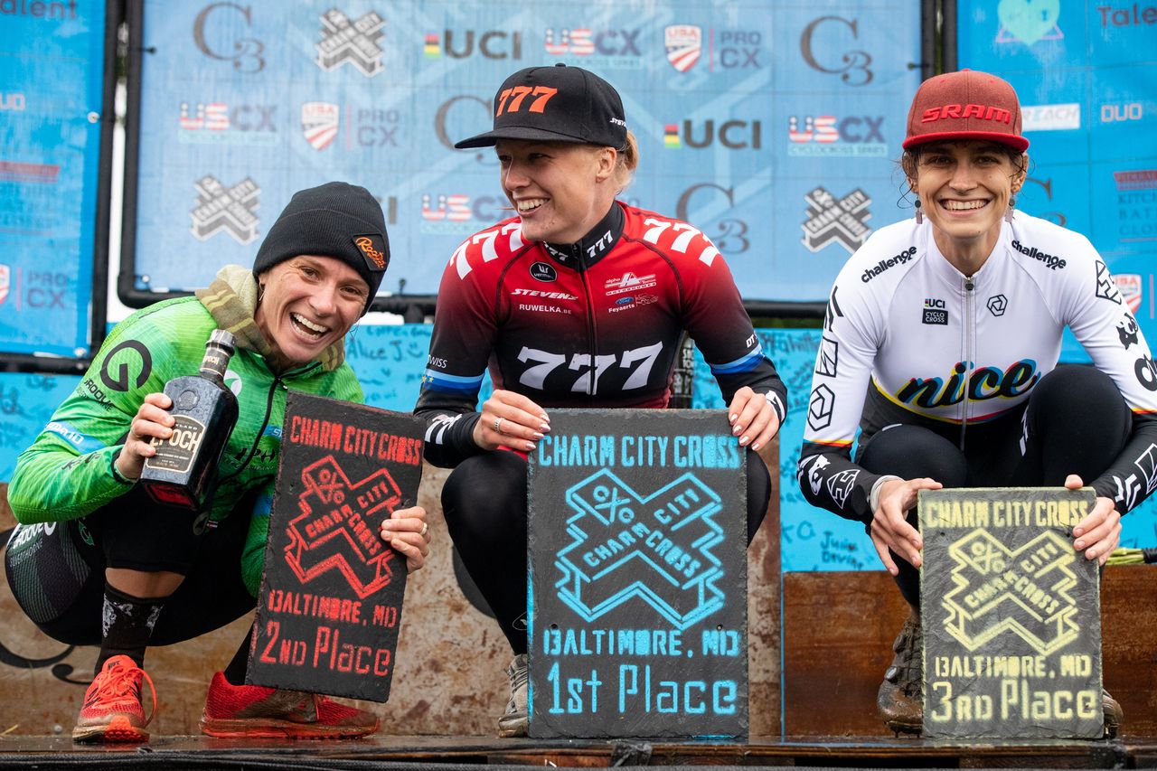 Women's elite race day 2 at Charm City Cross 2022