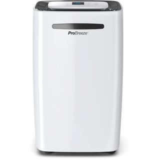 Pro Breeze® 20l/day Dehumidifier With Digital Humidity Display, Sleep Mode, Continuous Drainage, Laundry Drying and 24 Hour Timer - Ideal for Damp and Condensation