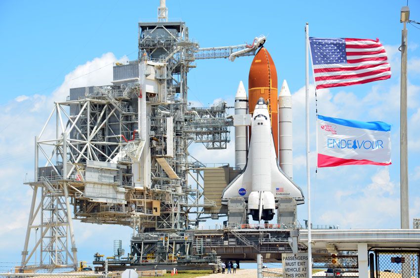 NASA Fuels Space Shuttle Endeavour for Monday Launch | Space