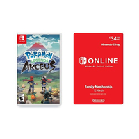 Pokémon Legends Arceus + 12 months of Nintendo Switch Family Membership: was $94 now $64 @ Antonline