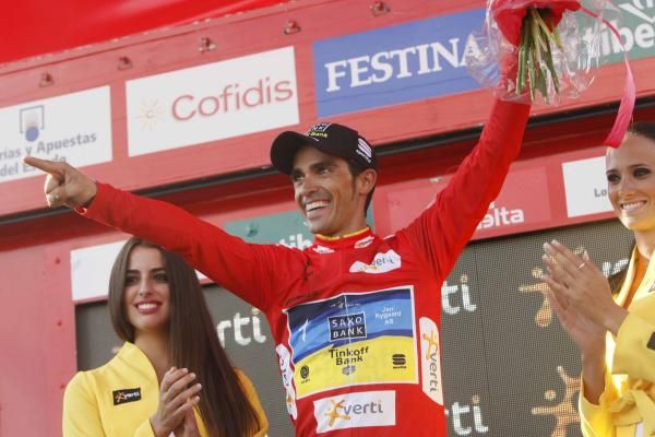 Alberto Contador (Saxo Bank-Tinkoff Bank) is firing again.