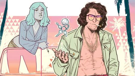 Caspar Wijngaard's art from The Power Fantasy