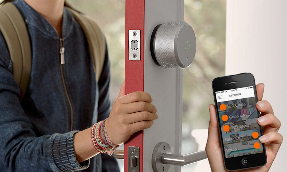 best automated door lock