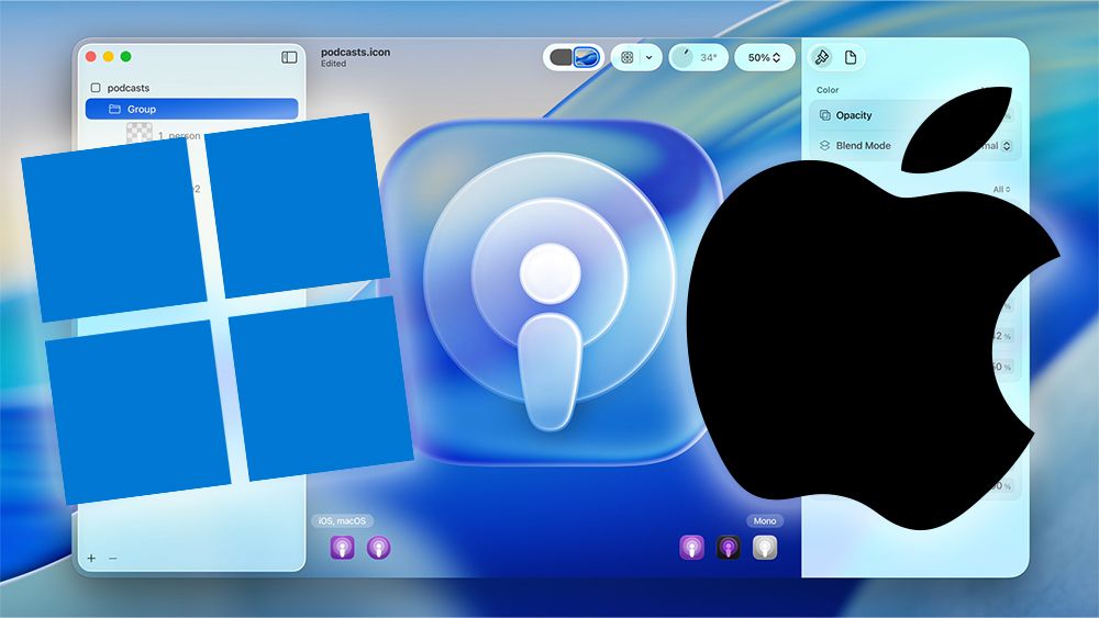 Even Microsoft is mocking Apple's Liquid Glass UI design | Creative Bloq