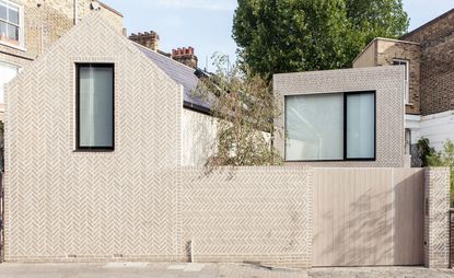 Herringbone House, Atelier ChanChan's inaugural architecture project, takes its name from the distinctive brickwork that covers the façade of this East London hideaway