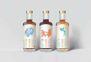 3 spirit bottles
