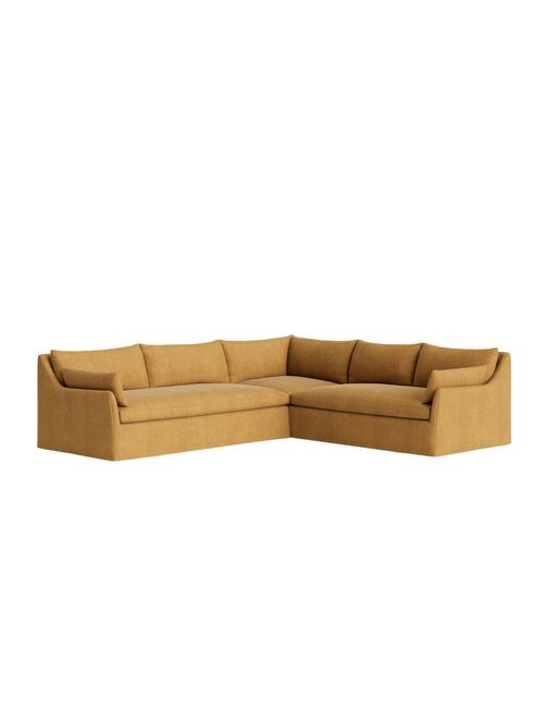 Portola Luxe Depth Slipcover Corner Sectional Sofa