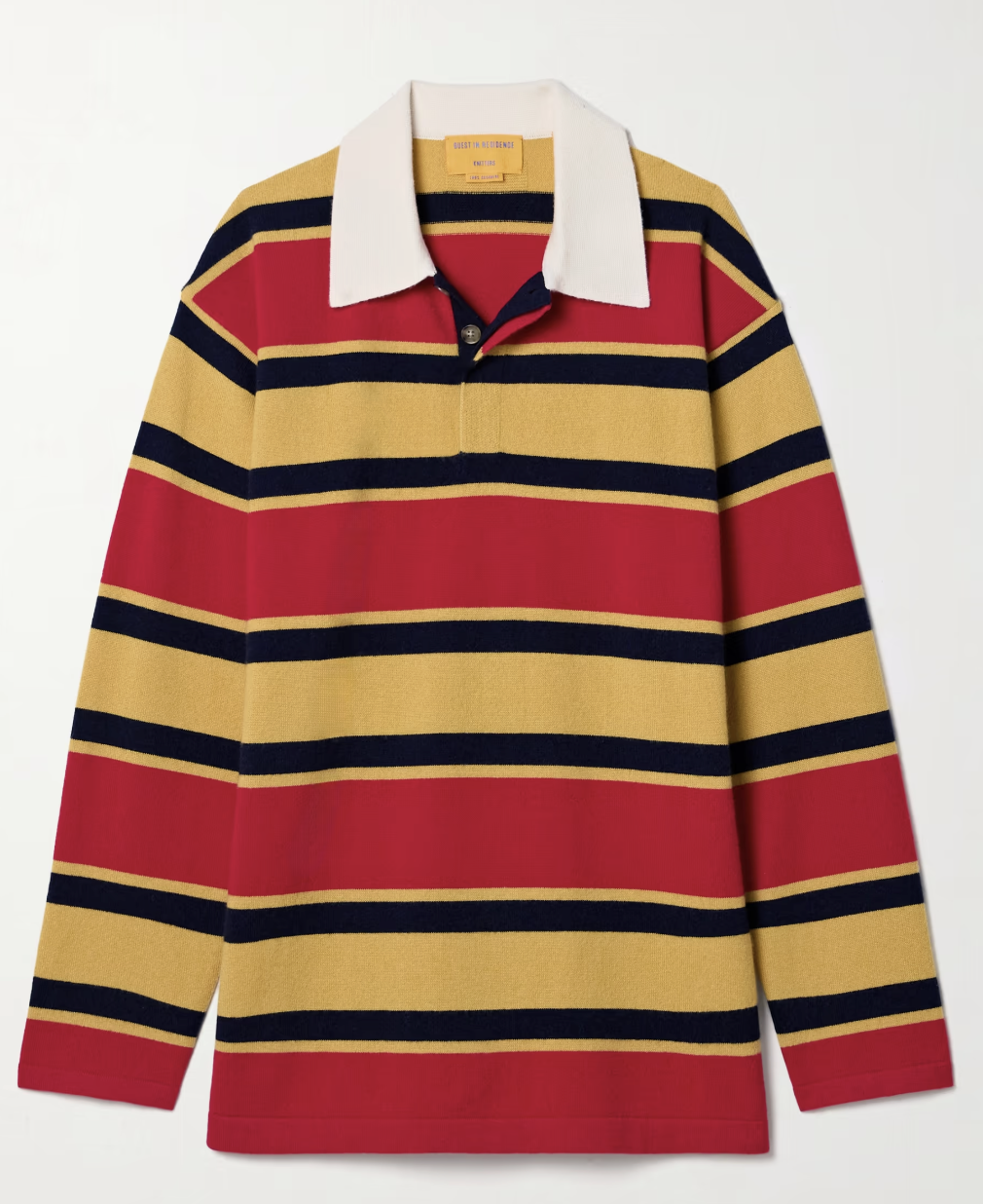Guest In Residence, Rugby Striped Cashmere Sweater