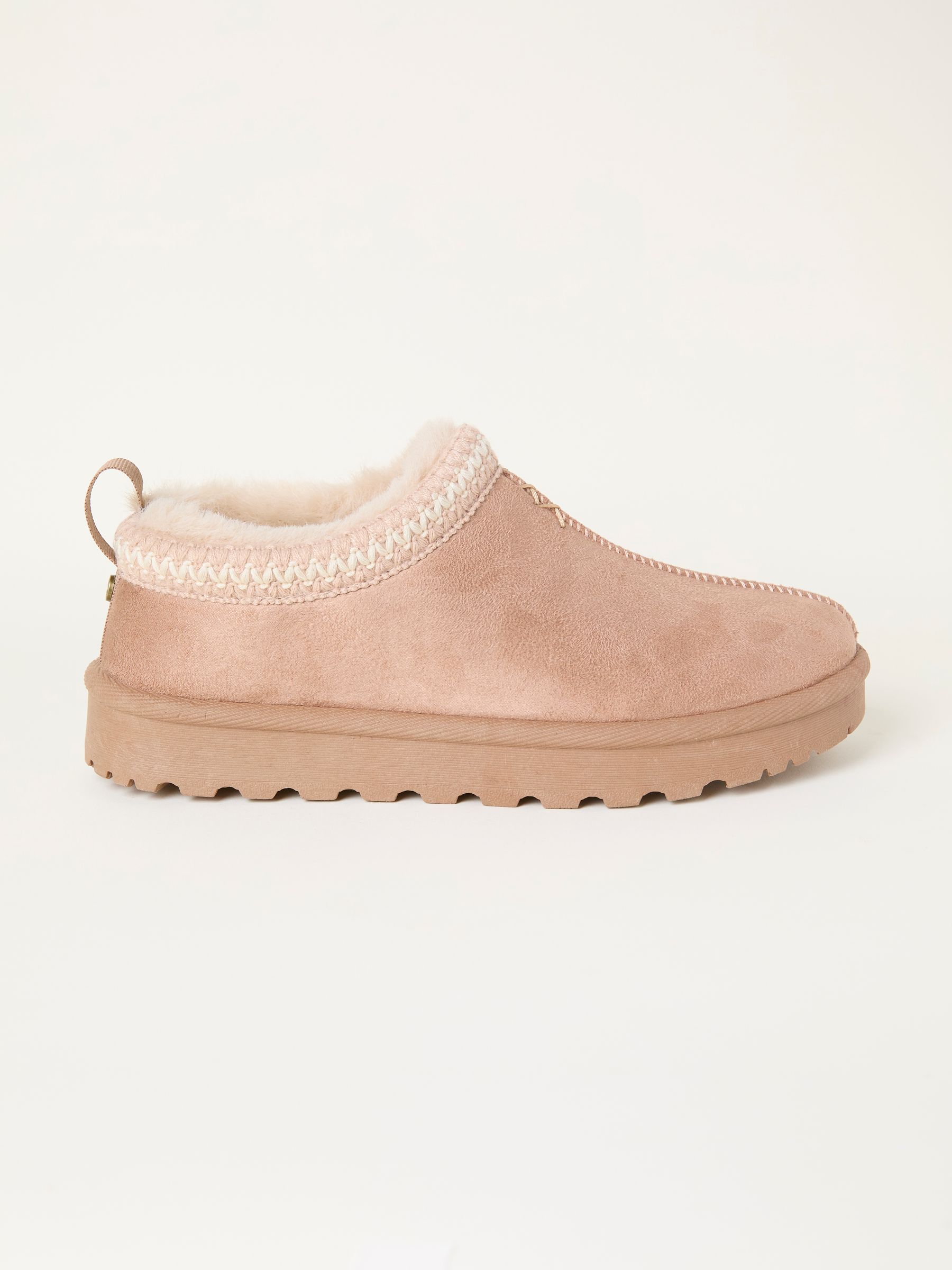 Lyra Natural Mule Slipper