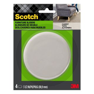 Scotch 4pk Reusable Hard Sliders Gray