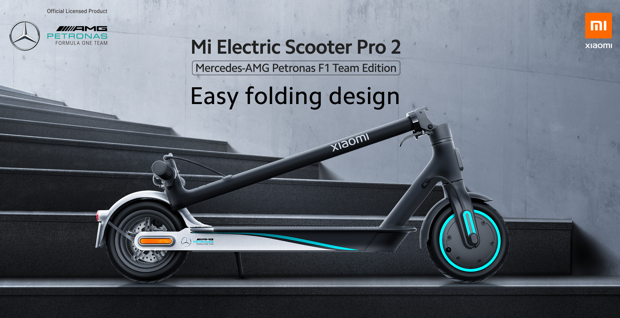 Mi Electirc Scooter Pro 2: Mercedes AMG Petronas Formula 1 edition