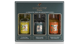 Sipsmith mini gin gift set