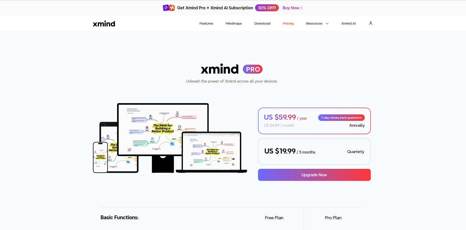 Xmind pricing