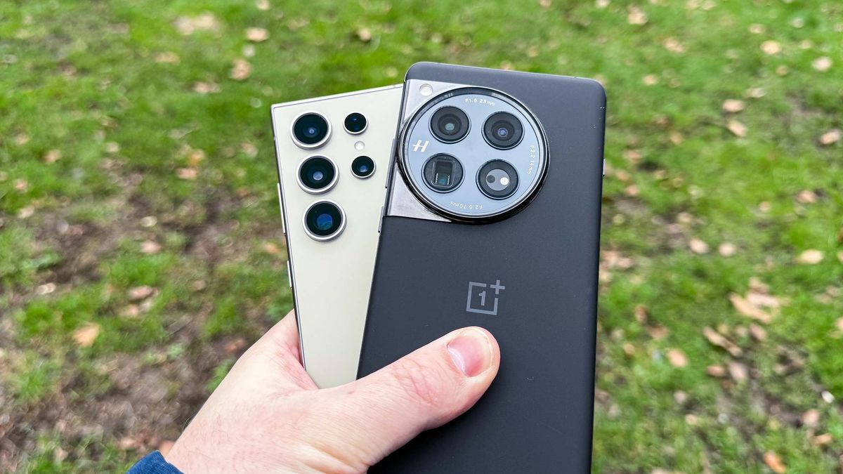 OnePlus 12 and Samsung Galaxy S24 Ultra cameras