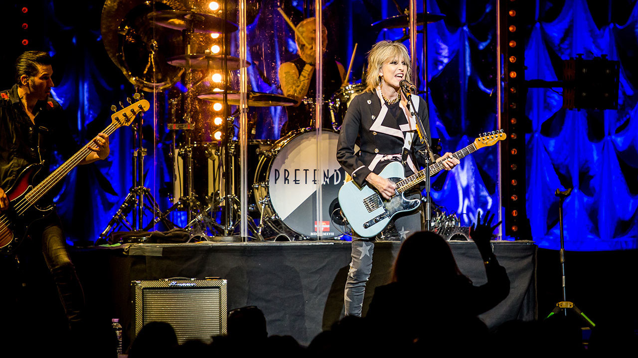 Pretenders on stage