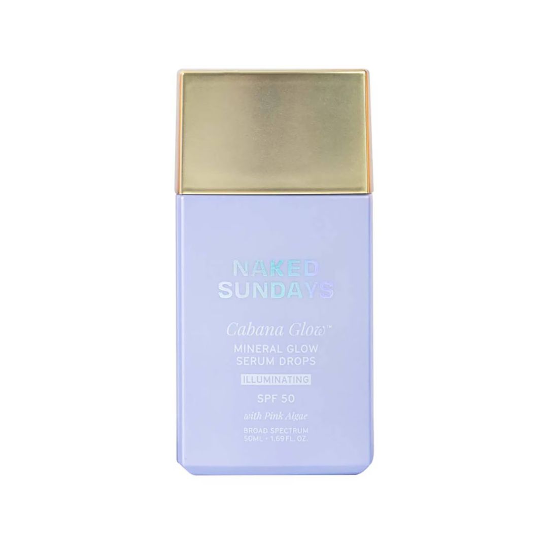 a packshot of naked sundays mineral spf serum