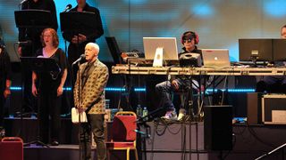 The Pet Shop Boys perfrom in the BBC studio