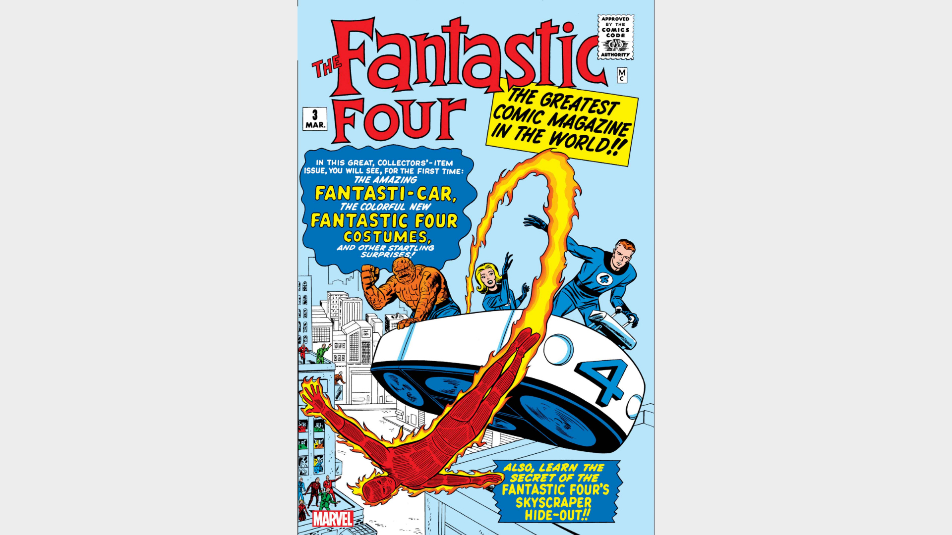 FANTASTIC FOUR #3 FACSIMILE EDITION