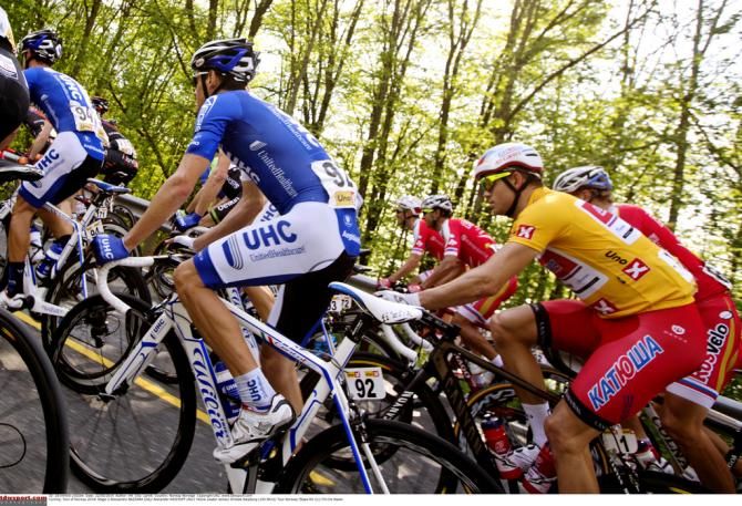 Alexander Kristoff (Katusha) in the peloton