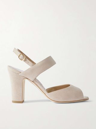 Khiko 90 Suede Slingback Sandals