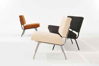 Florence Knoll Model 31 and Model 33 reissued chairs