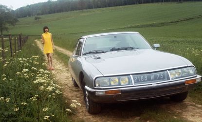 The Citroen SM, introduced in 1970