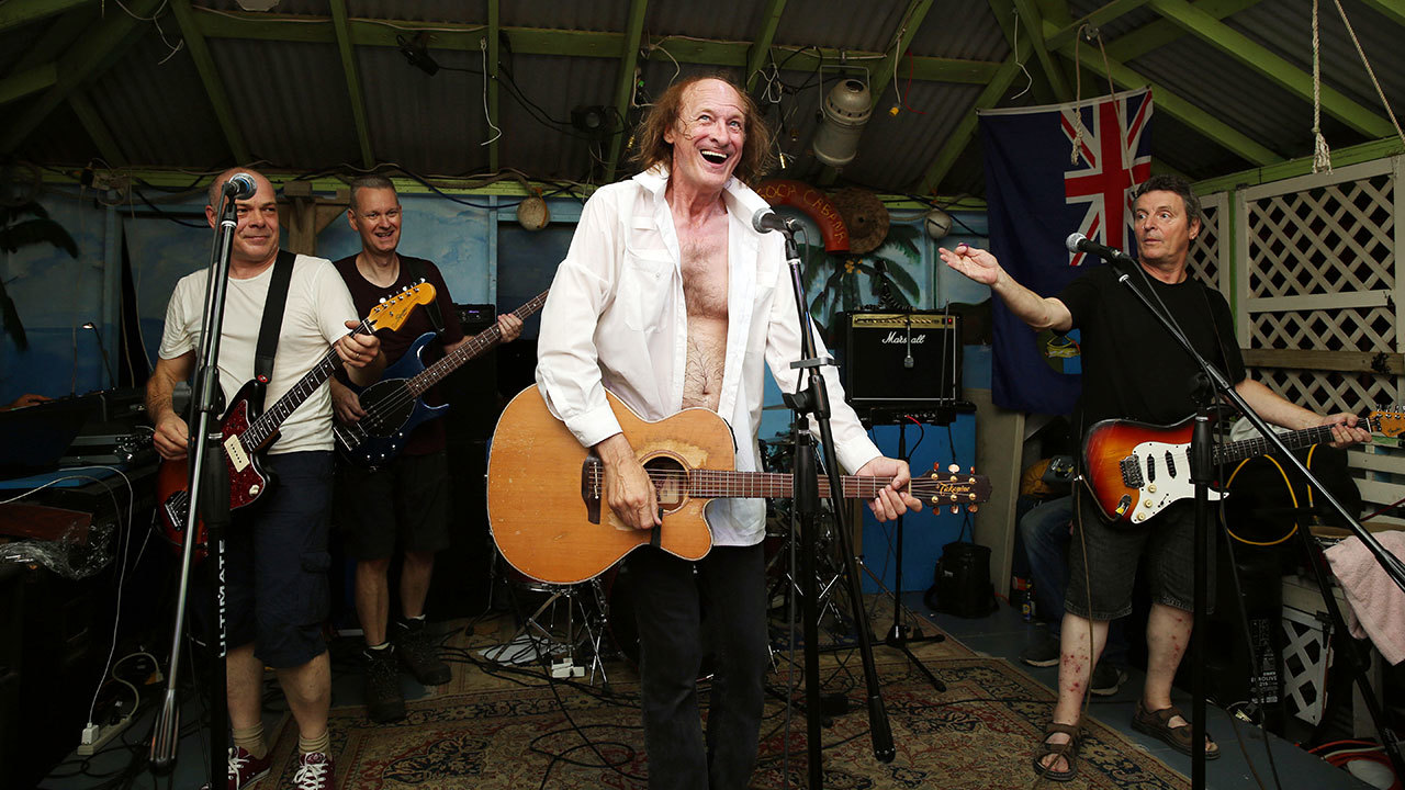 A shot of John Otway live