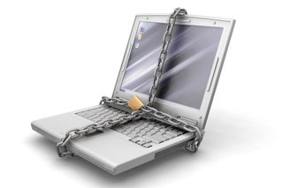 Unencrypted laptop