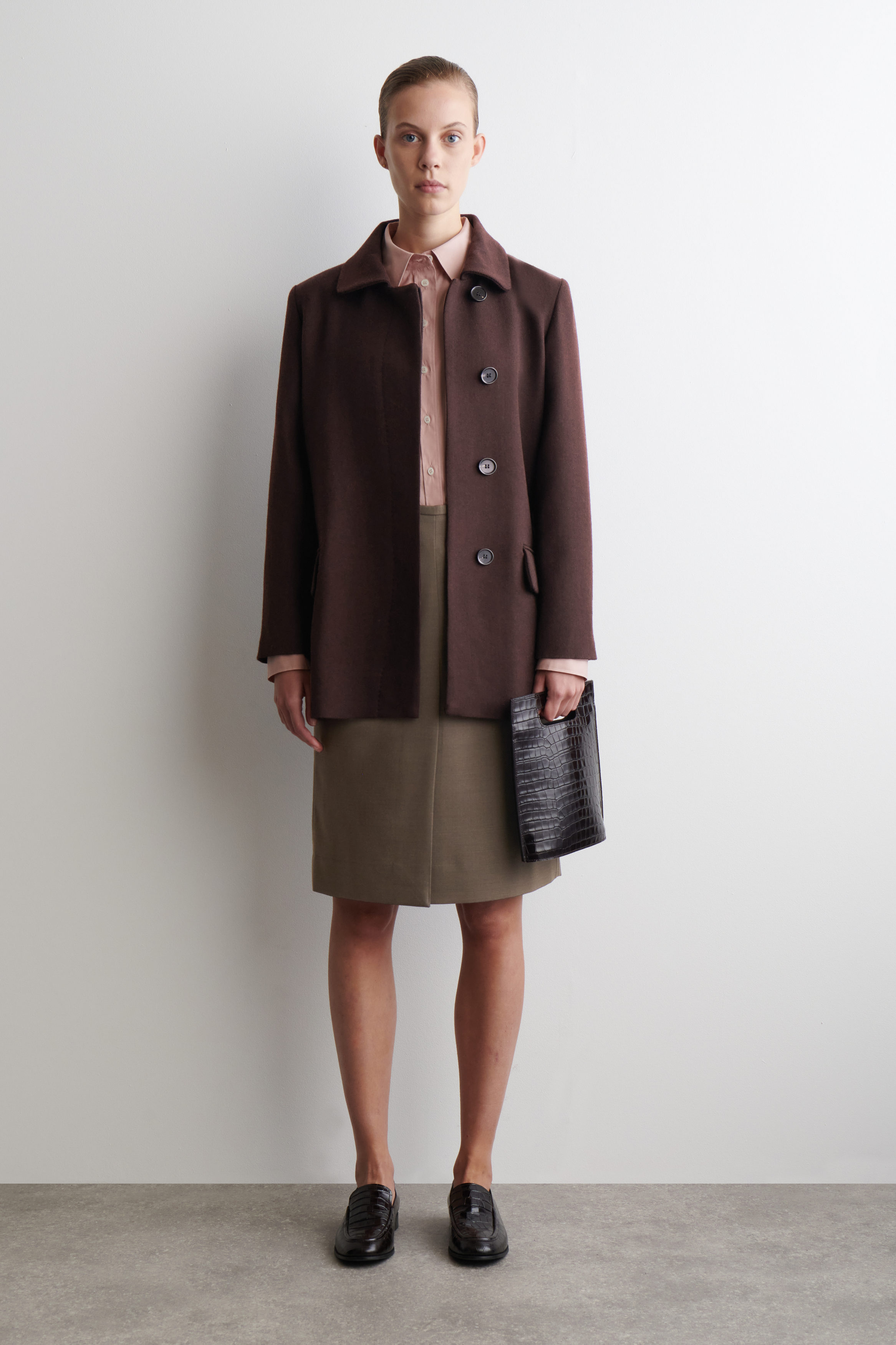 Tailored Wool-Blend Jacket