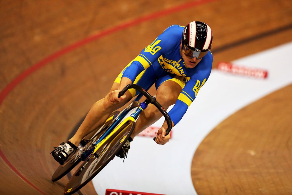 Andri Vynorkurov of Ukraine competes in the Men's Sprint