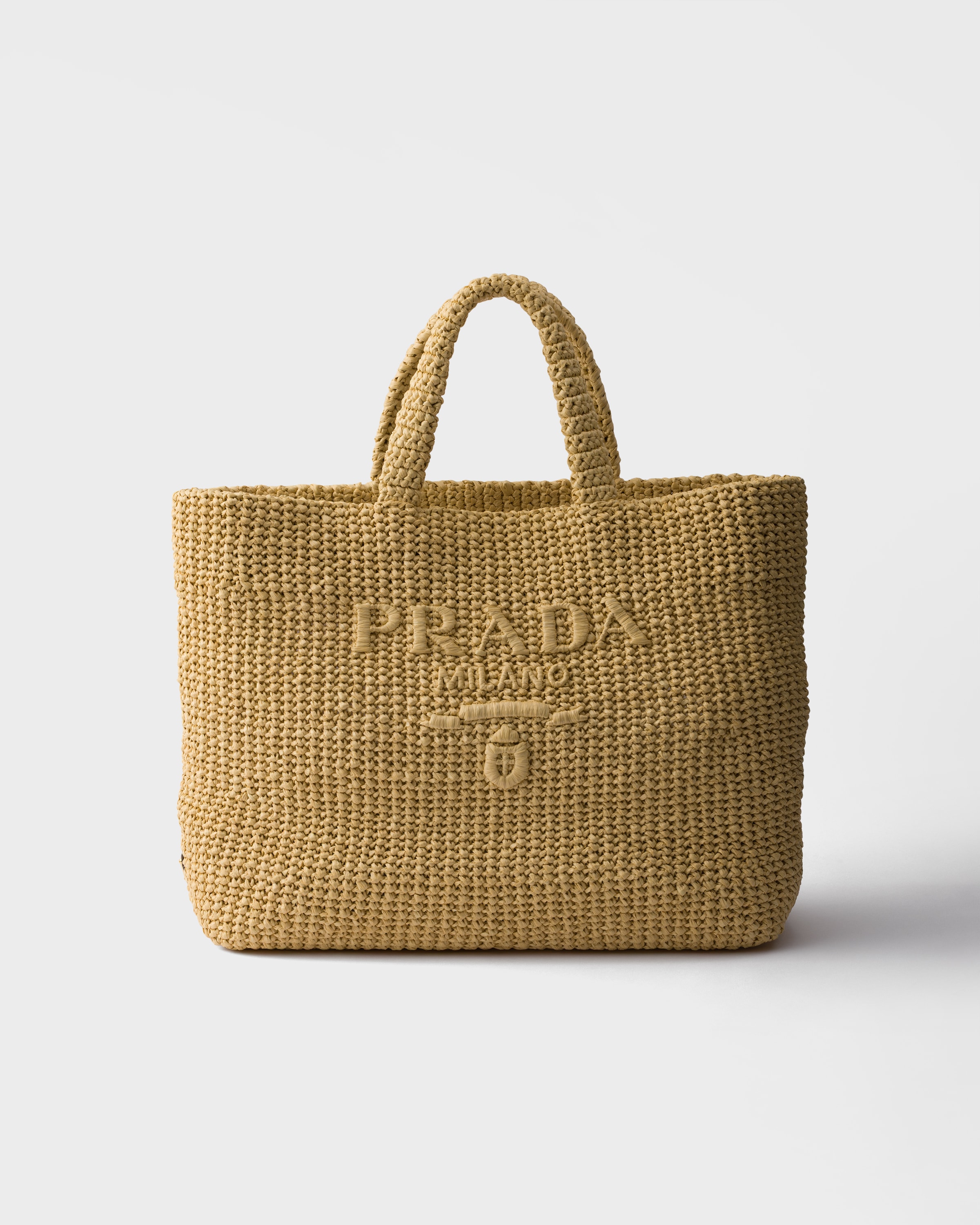 Crochet Tote Bag Tan