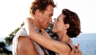 Arnold Schwarzenegger and Jamie Lee Curtis in True Lies