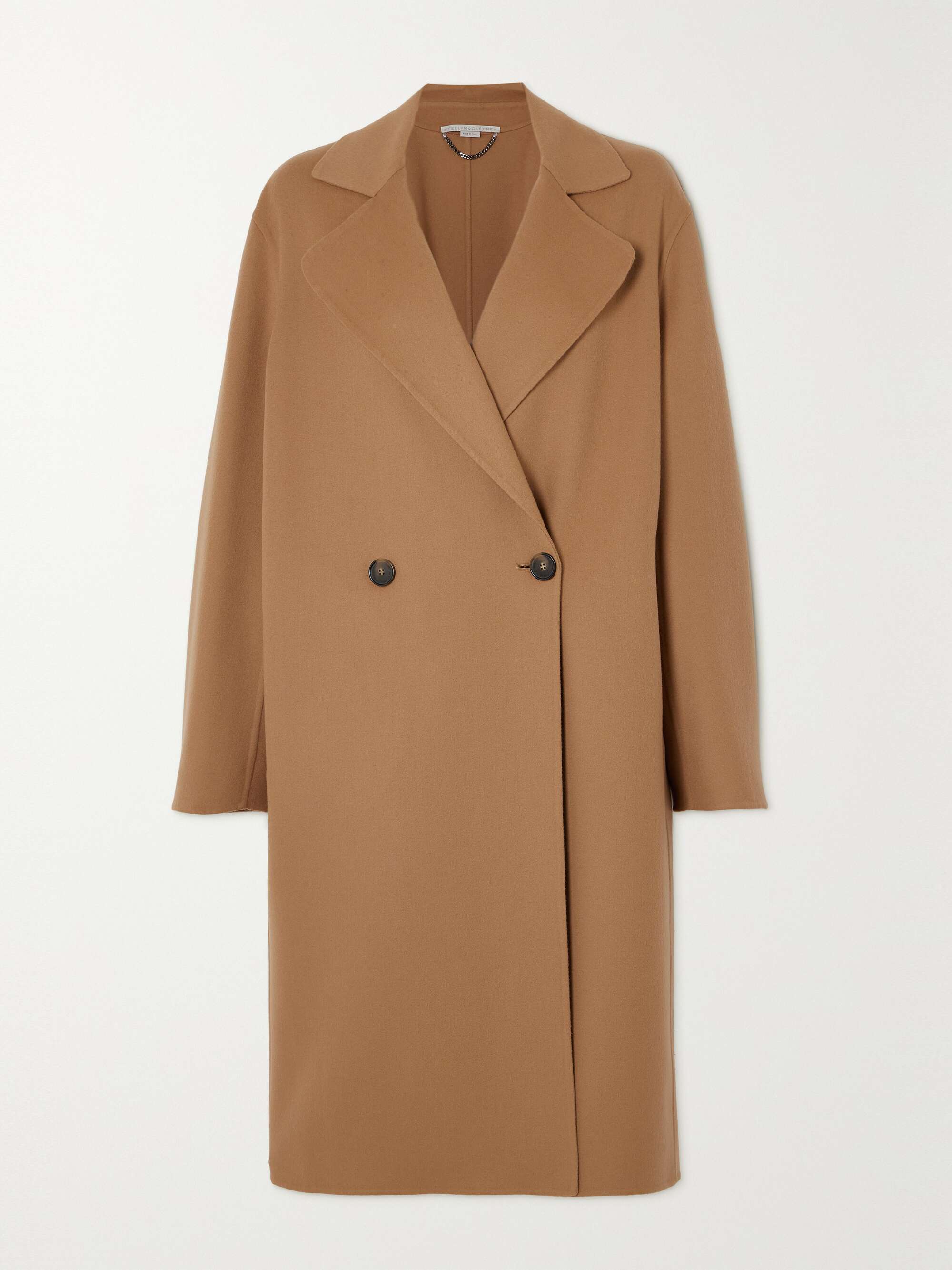 Iconic Double-Breasted Wool Coat