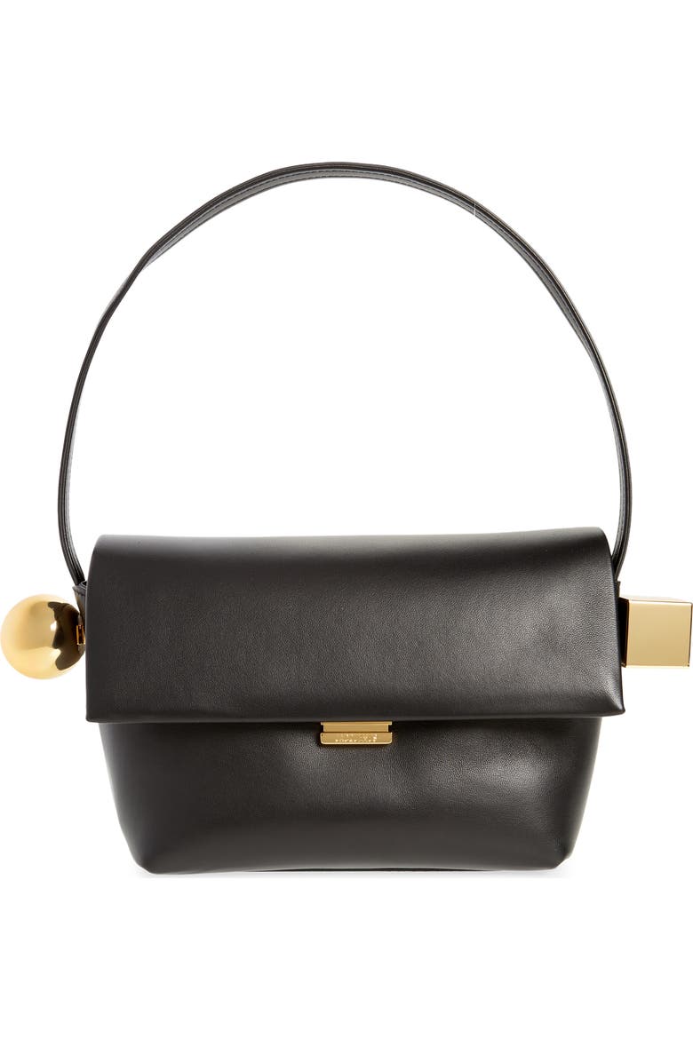 Le Rond Carré Leather Shoulder Bag