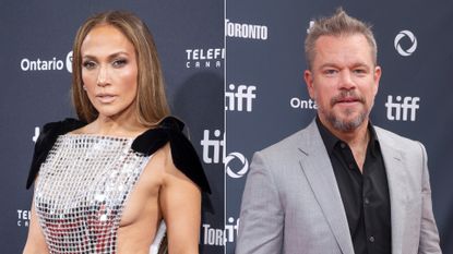 Matt Damon and Jennifer Lopez attend Unstoppable premiere in Toronto