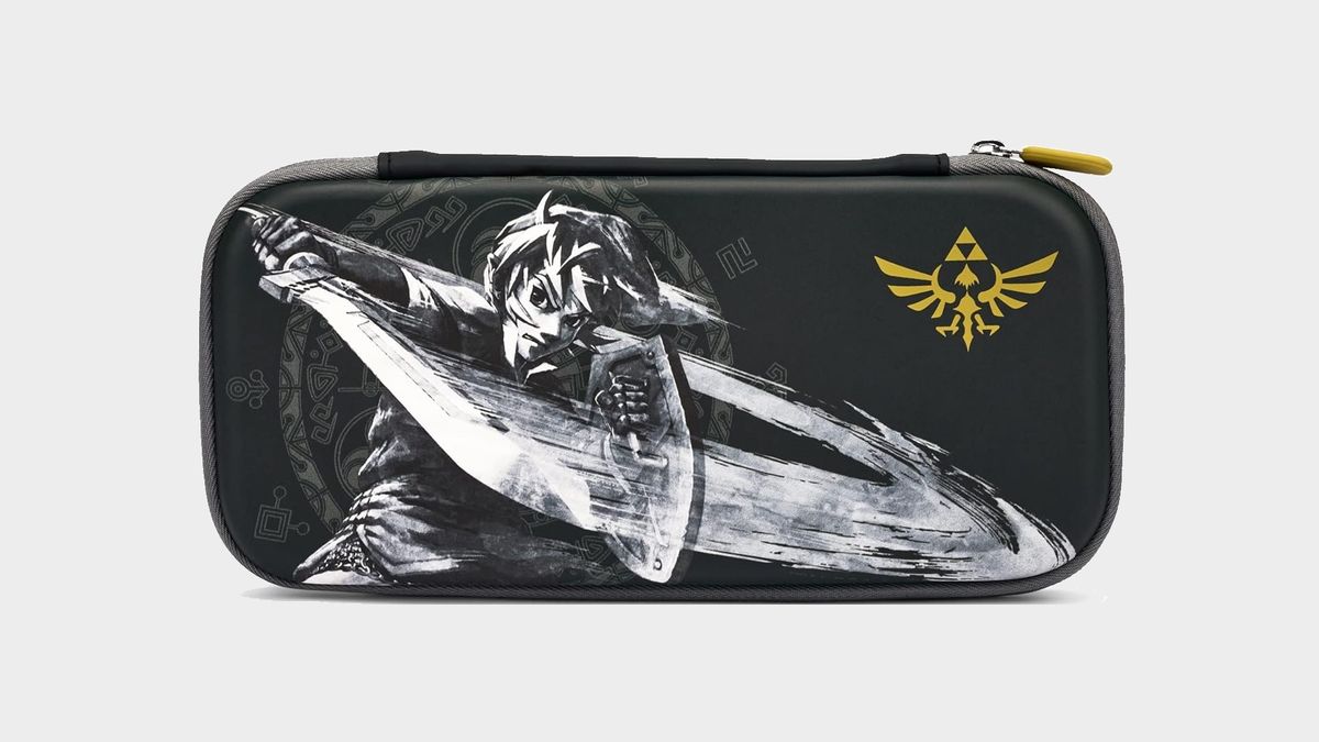 Zelda styled PowerA Slim Nintendo Switch case