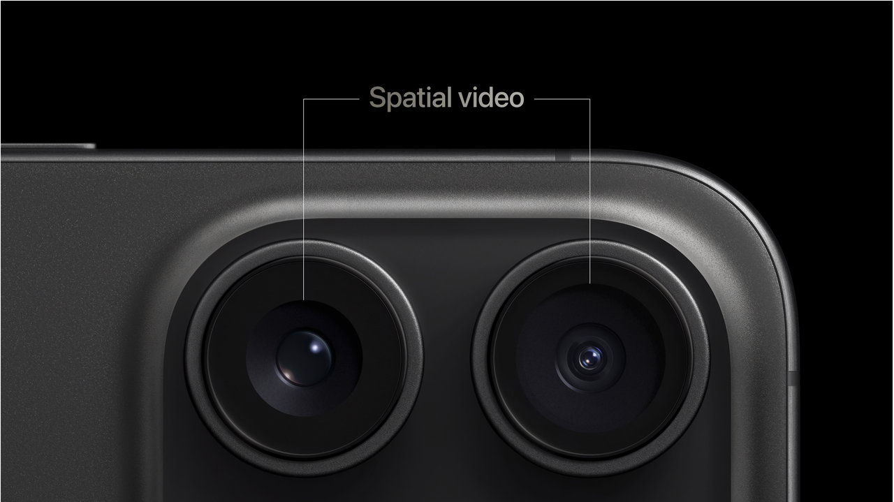 Spatial video on iPhone 15 Pro