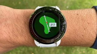 Bushnell Ion Elite Golf GPS Watch green view