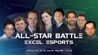 Some Excel experts battling to win the Excel world championships.