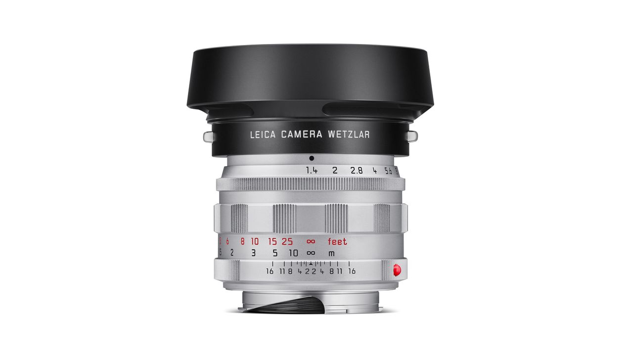 Leica Summilux-M 50mm f/1.4 Classic shot against a white backdrop