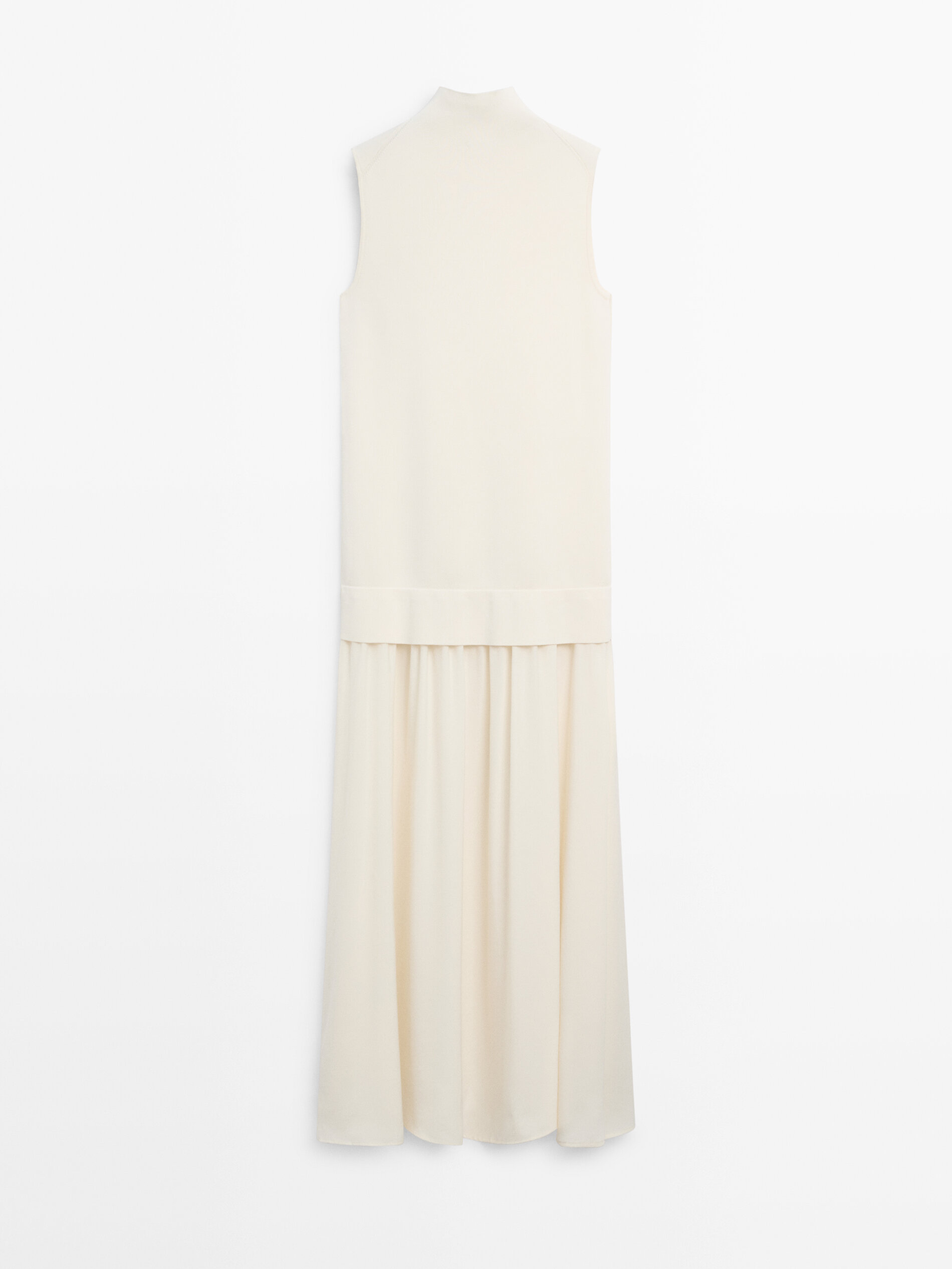 Matching Knit Midi Dress