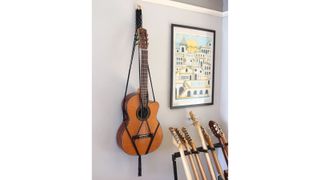 Best gifts for guitar players: Macrame Acoustic Guitar Hanger