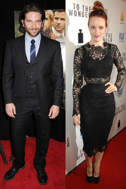 Bradley Cooper and Rachel McAdams 